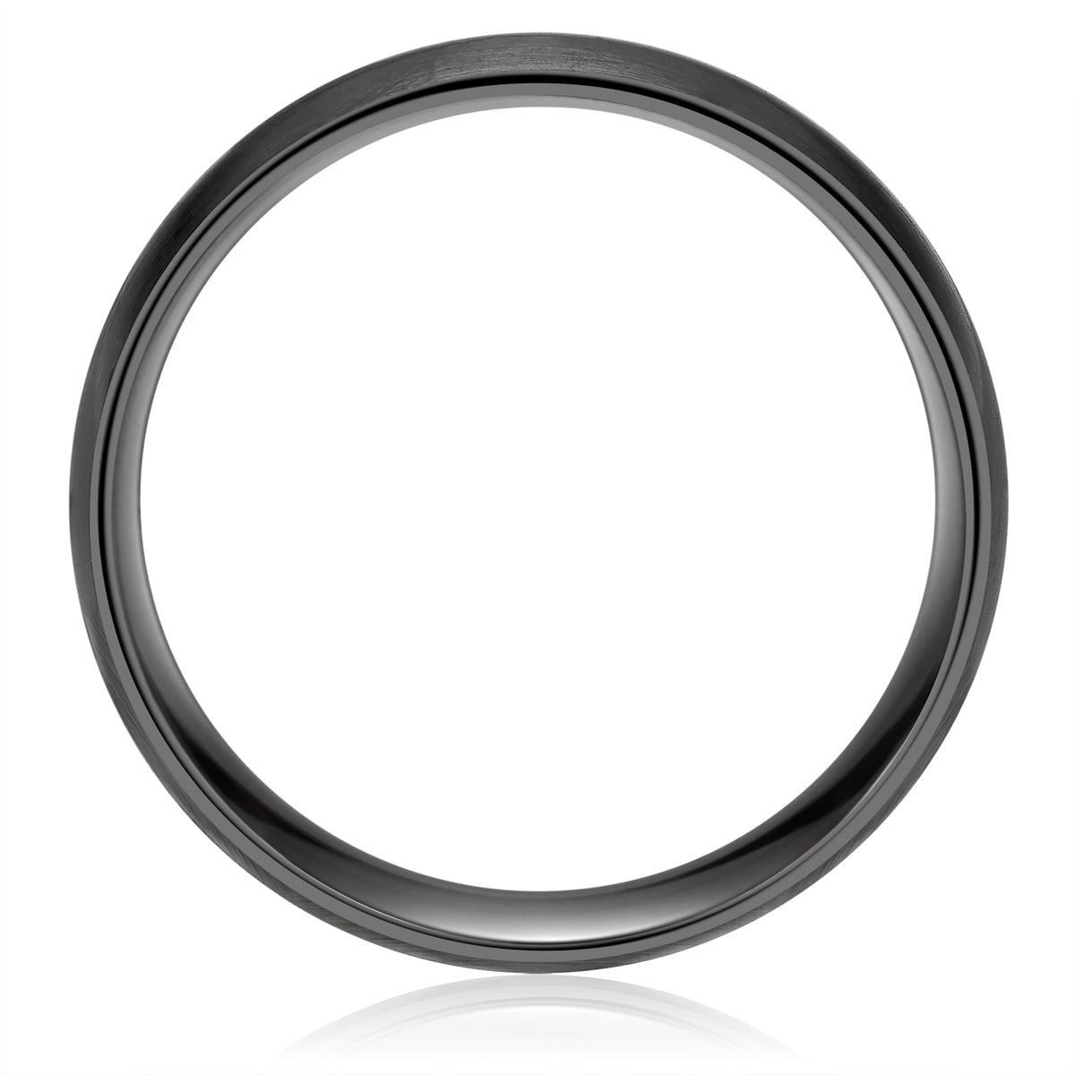 Ring Edelstahl gunmetal