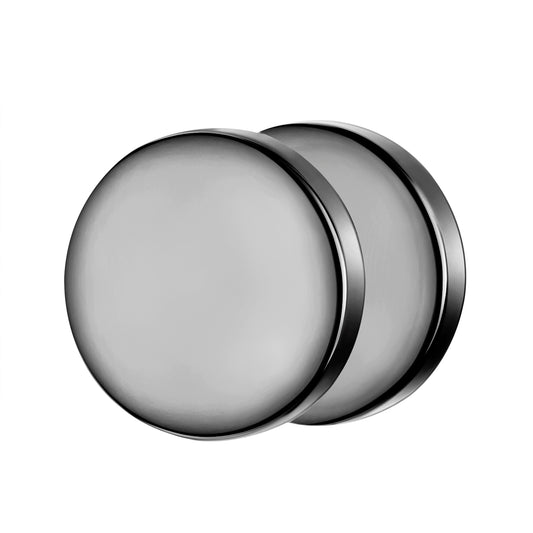 Ohrstecker Edelstahl gunmetal