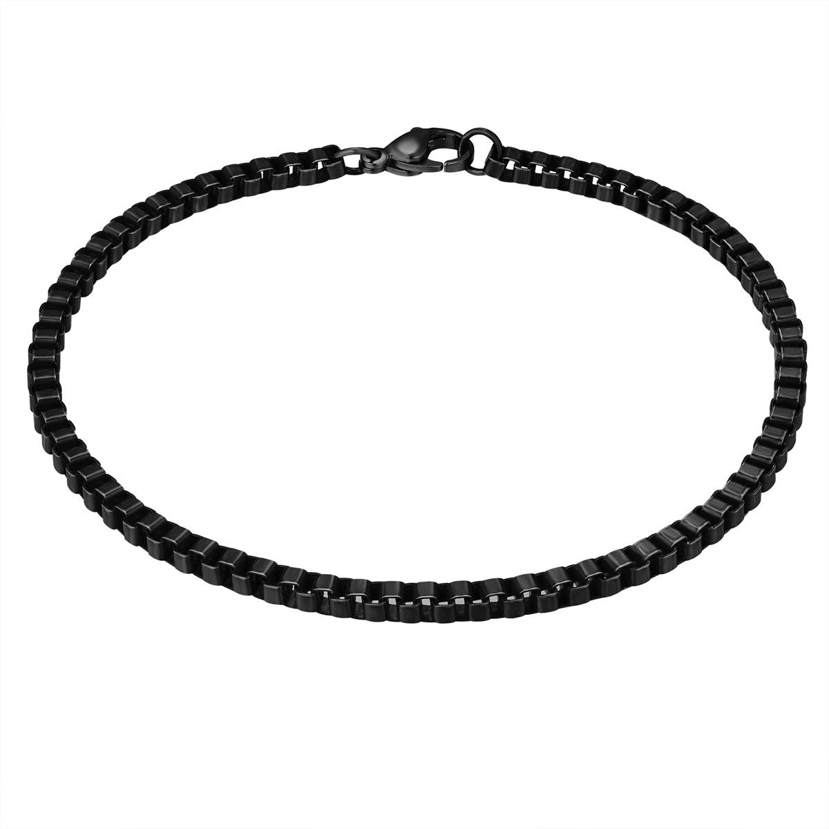 Armband Edelstahl schwarz