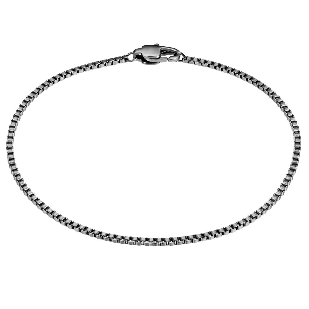 Armband Edelstahl gunmetal