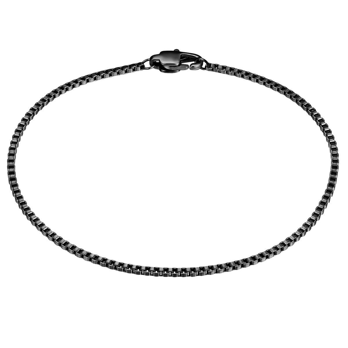 Armband Edelstahl schwarz