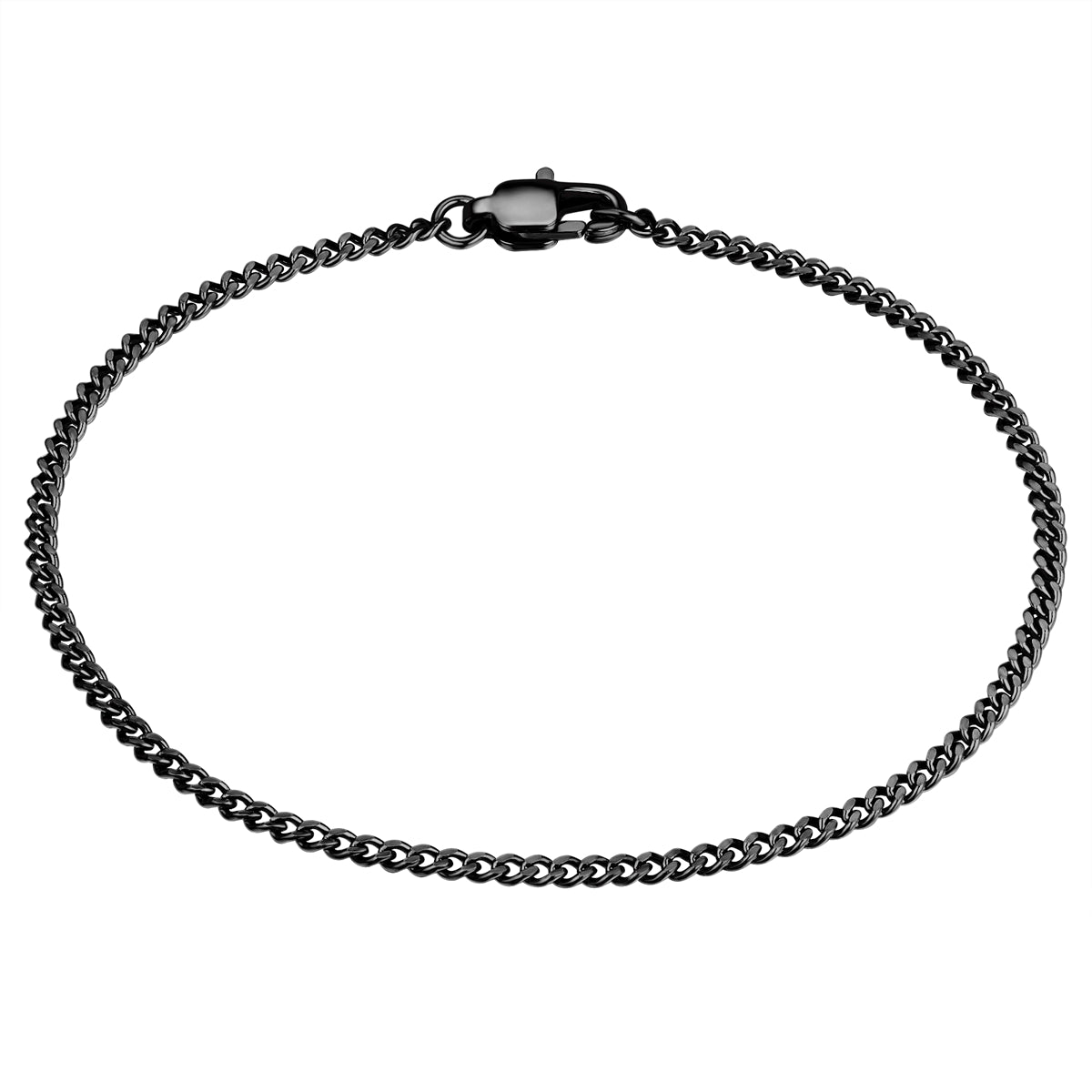 Armband Edelstahl schwarz