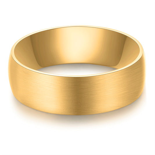 Ring Edelstahl gelbgold